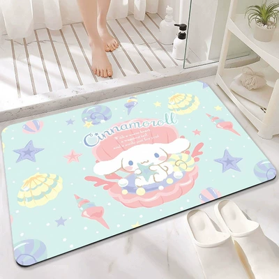 Red Book Explosions Sanrio Floor, Avtomobil döşəmə paspasları - shell-cinnamon-dog-4060cm