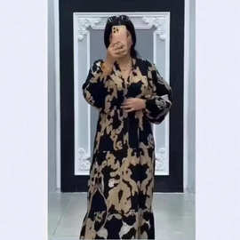 2025新款欧美亚马逊外贸跨境女装时尚印花高腰连衣裙