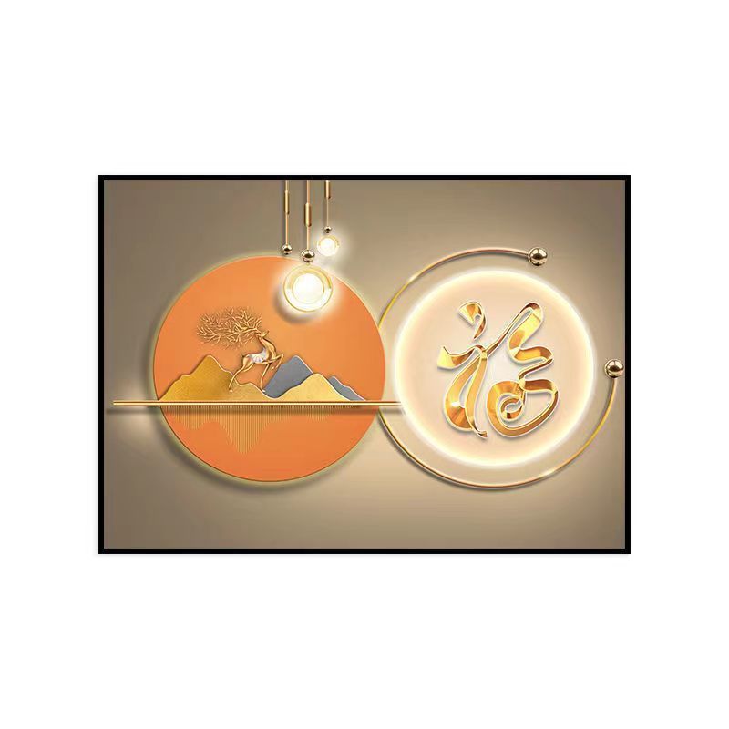 免打孔现代简约电表箱装饰画遮挡总开关客厅餐厅挂画装修房子用品|undefined