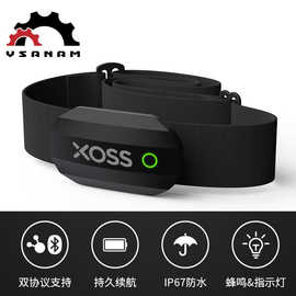 行者XOSS骑行双模心率带跑步连自行车码表手机应用程序APP