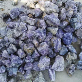 钢厂冶金用萤石块 工业铸造萤石矿颗粒 工艺品装饰紫色萤石原石