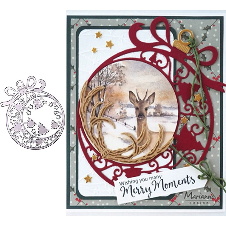 Рождественский Колокольчик из углеродистой стали Нож Форма DIY тиснение декоративный нож форма ручной работы тиснение шаблон резка умирает