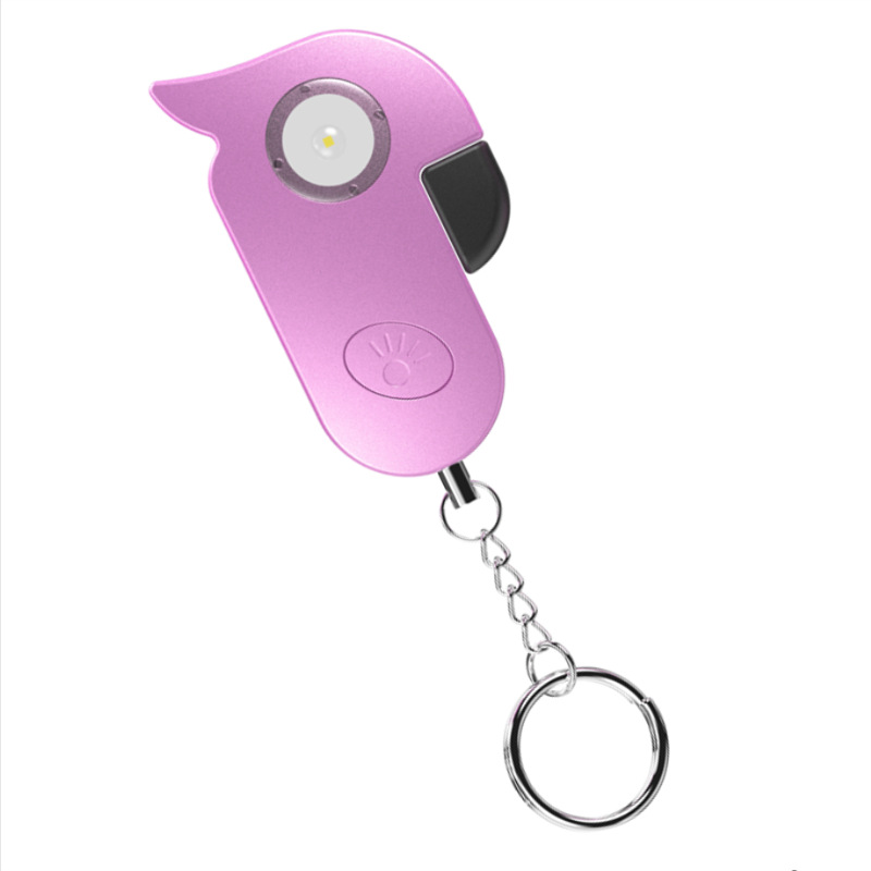 Alarma Personal en Forma de Pájaro con Llavero 130 dB Con Luz LED para Autodefensa image 11