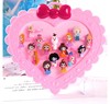 Children's ring, cartoon acrylic toy, diamond accessory, Korean style, 36 pieces, wholesale