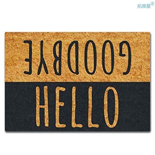 Non Slip Door Mat Creative Home Decorative Hello Goodbye