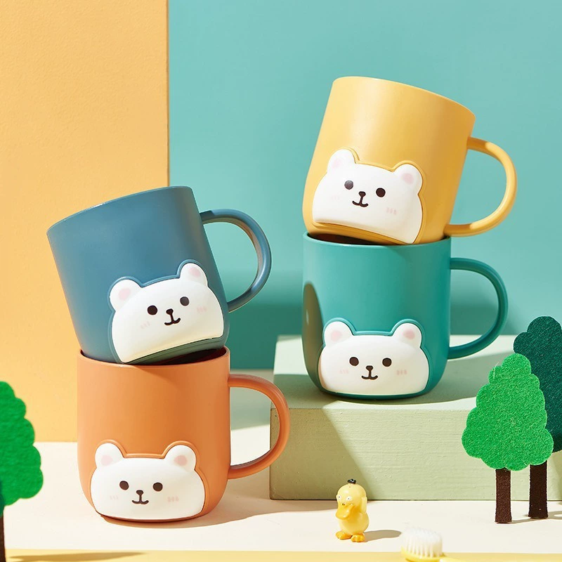 Чашка для полоскания рта Легкая экстравагантная прозрачная чашка для чистки зубов в общежитии