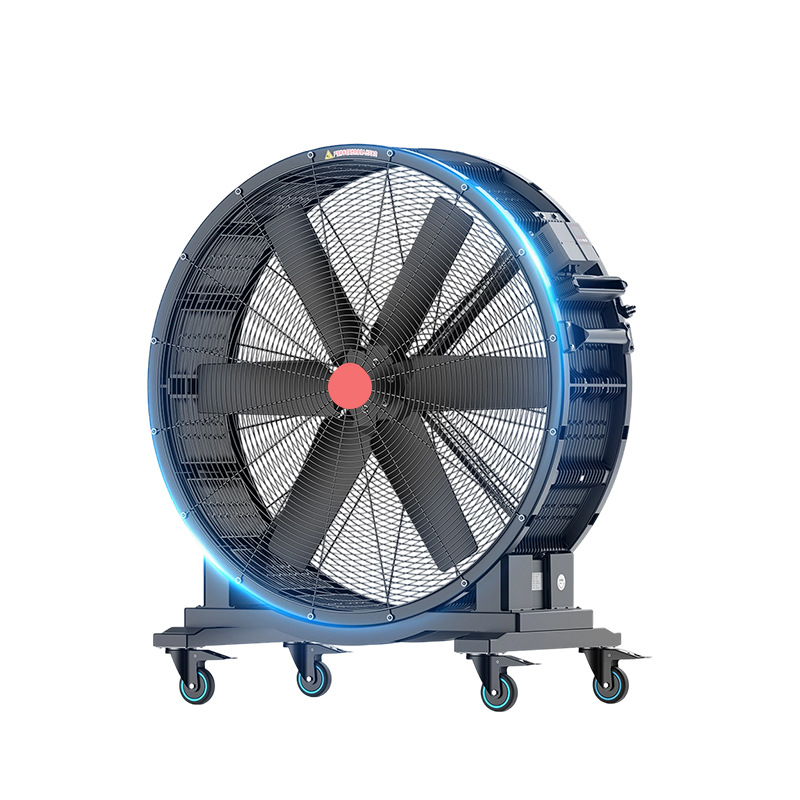 ventilador industrial ventilador de suelo fuerte gran potencia fábrica movible gran ventilador taller almacén de refrigeración de frecuencia