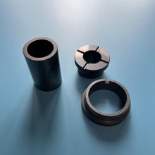碳化硅陶瓷管  高硬度碳化硅陶瓷軸套 燒結碳化硅陶瓷管
