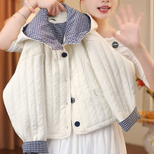 女童冬款棉服2025秋冬新款清爽薄棉外套洋气中大童冬装上衣时尚潮