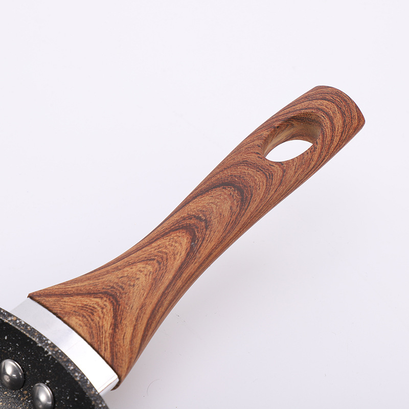 Suministro directo de fábrica maifan piedra plana antiadherente sartén filete sartén de imitación Die Casting pan