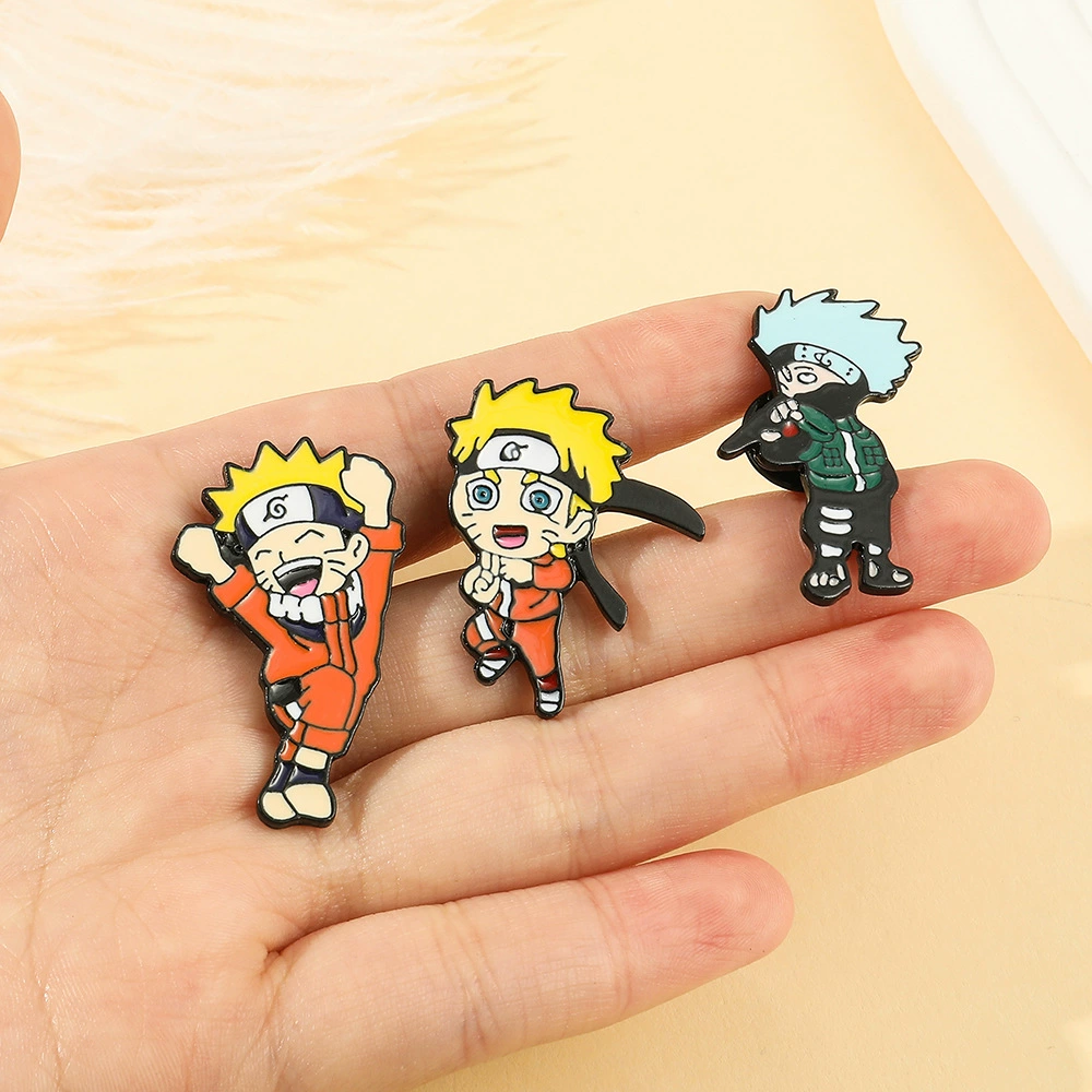 (Cross-border trading), Naruto, cartoon brooch, pin, accessory