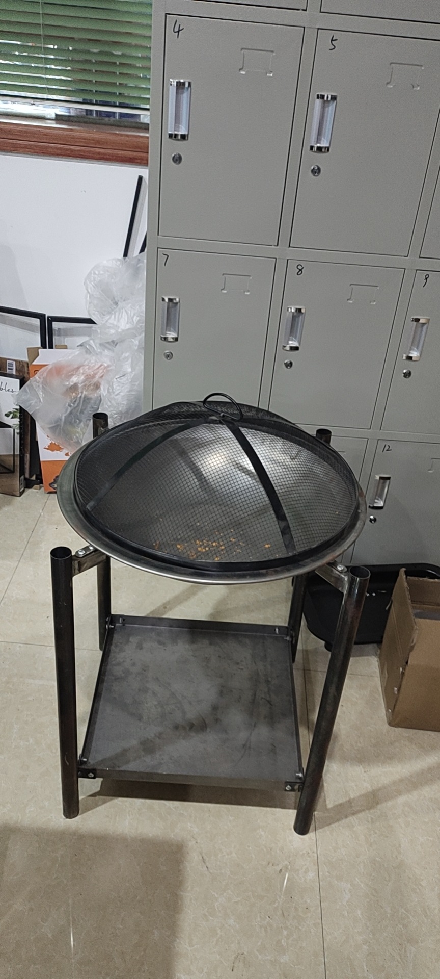 Amazon barbacoa horno al aire libre camping barbacoa Parrilla desmontable hogar pequeño barbacoa brasero horno de carbón