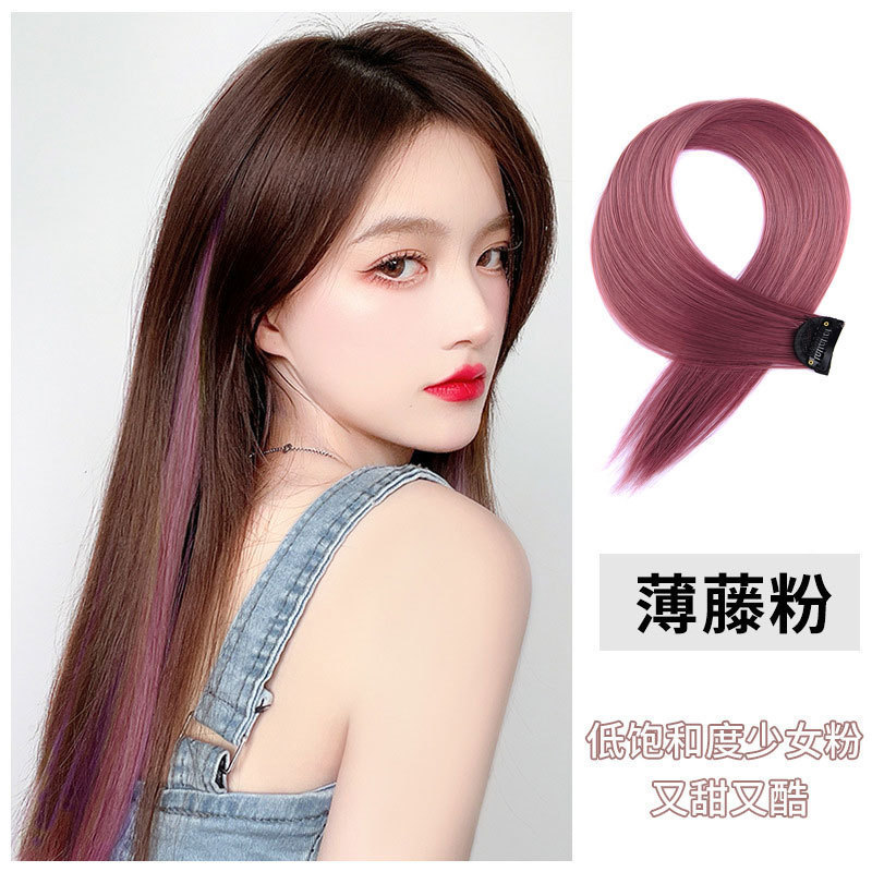 Peruca de una pieza extensión invisible de cabello de mujer, cabello de cabello image 23