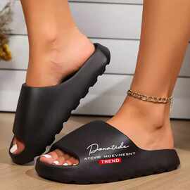 2025新款可定花猫长狗图片拖鞋踩屎感网红创意个性潮流搞怪男士拖