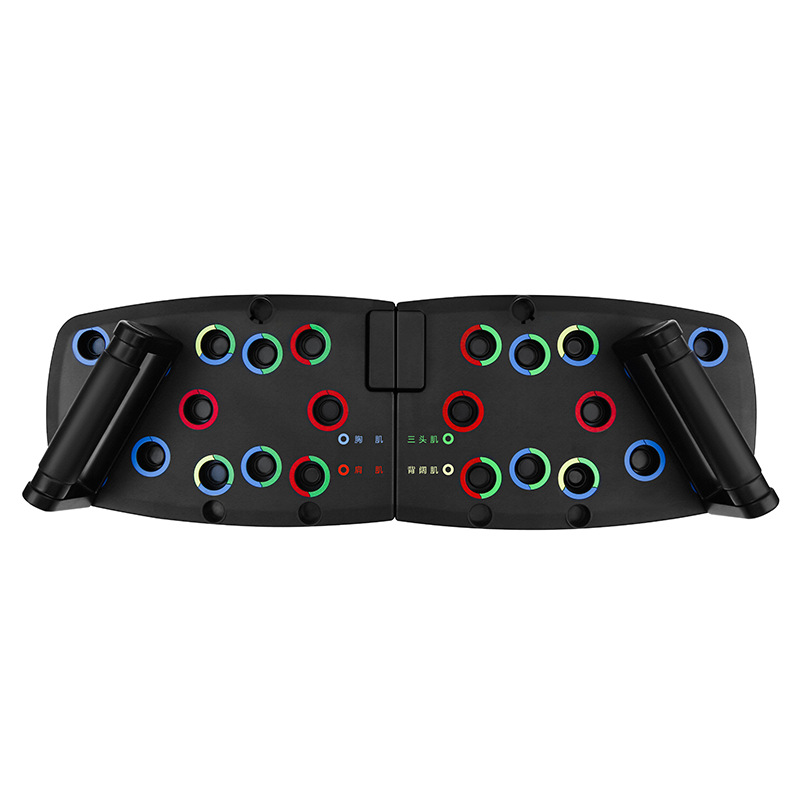 26 종류의 훈련 모드 푸시 업 보드 [전문 핸들은 접착제로 덮여 있지 않습니다]]