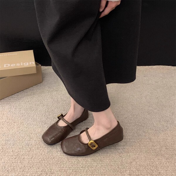 Summer universal Mary Jane shoes low-cut for work and office with a…