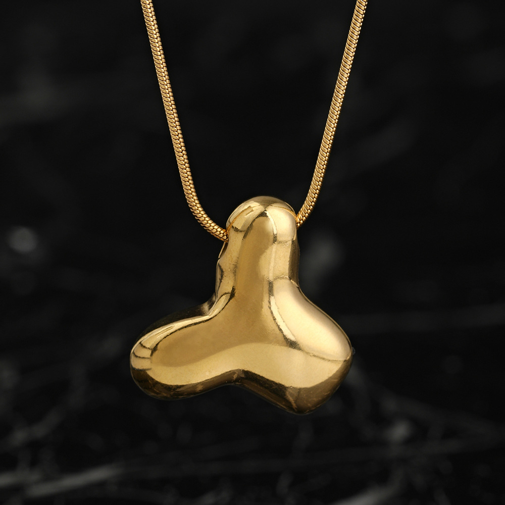 Colgante único venta cruzada de burbujas de fundición 26 collares de letras inglesas accesorios colgante DIY joyas de acero inoxidable