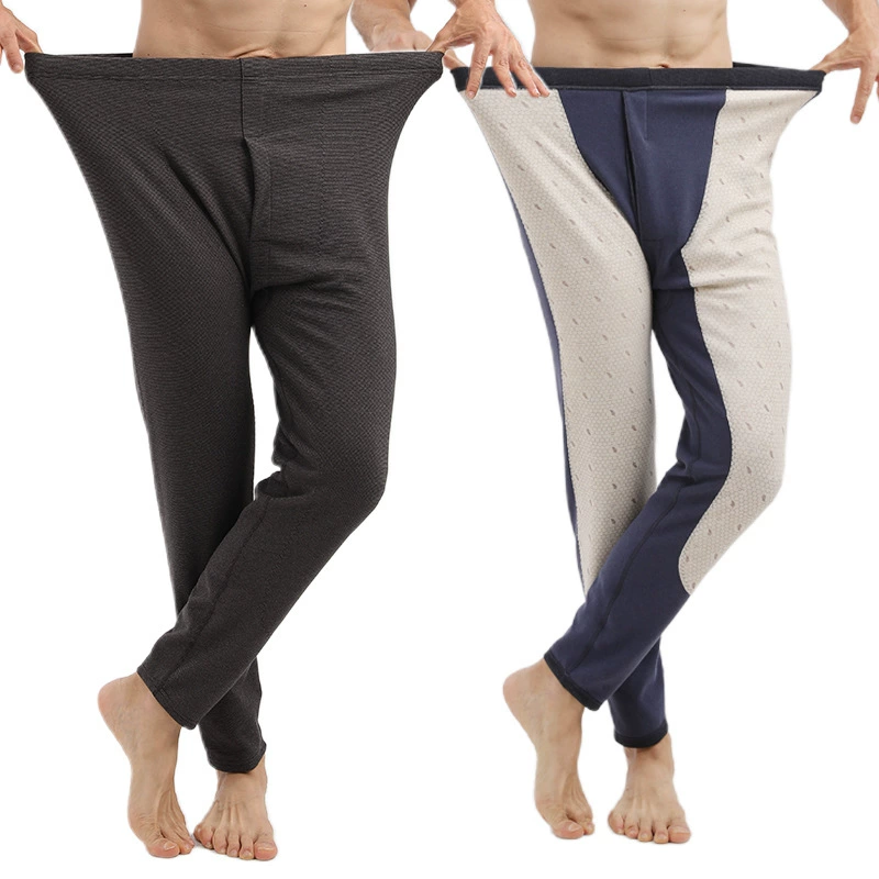 Woolen demi-season silk keep warm trousers, plus size, increased thickness