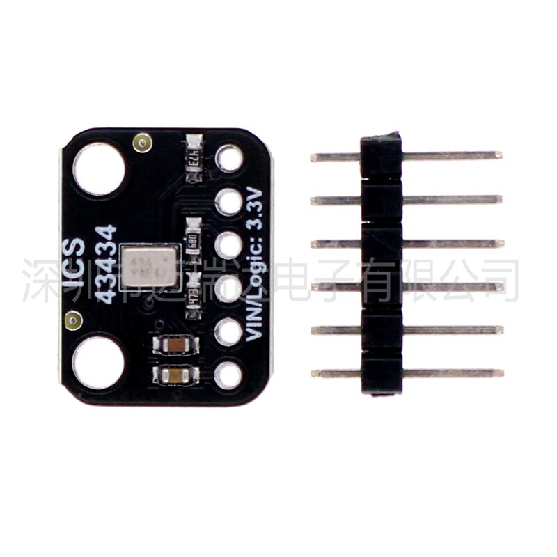 Ics-43434 I2S Mems Microphone Module Breakout Low-Pass Filter Ics-43434 I2S Mems Microphone Module Breakout Low-Pass Filter