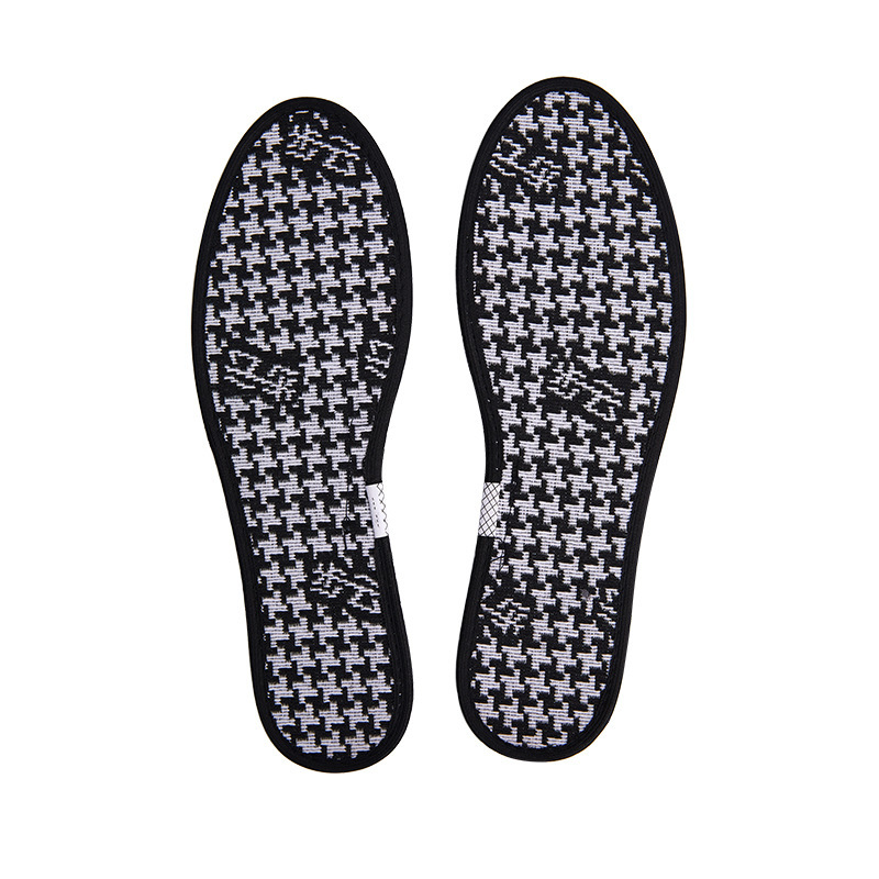 Buyun 1894 medicina desodorante plantilla de los hombres desodorante absorbente del sudor deportes transpirable Plantilla de cuero de los hombres y las mujeres de fondo suave cómodo Four Seasons