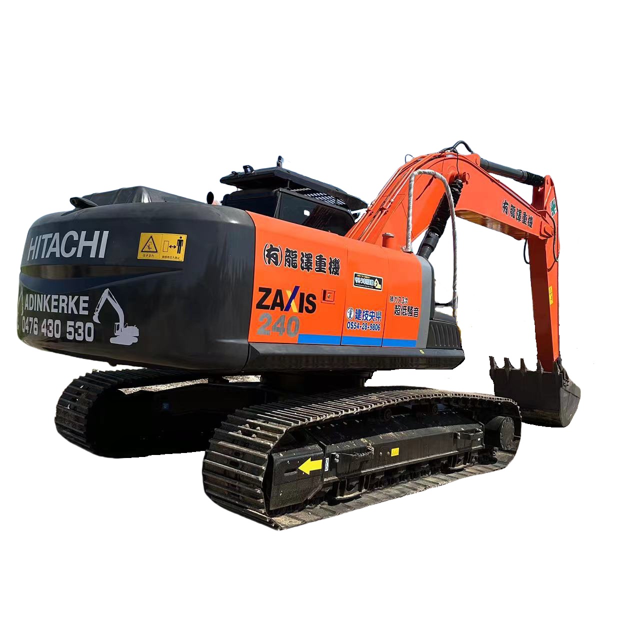 二手挖掘机日立ZAXIS240第二手动液压履带二手挖掘机