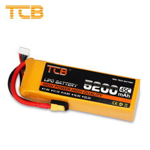 FPV穿越机5200mAh航模锂电池60C45c100C3s6s无人机固定翼遥控车船