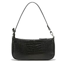 S 26252 Crocodile Pattern Leather Baguette Bag ��������Ƥ��