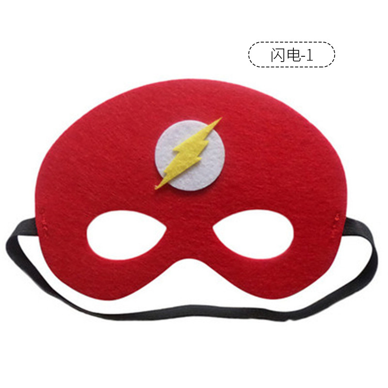 Creativa máscara de fieltro de Halloween máscara de ojos máscara de mascarada de Navidad niños máscara de anime de dibujos animados al por mayor