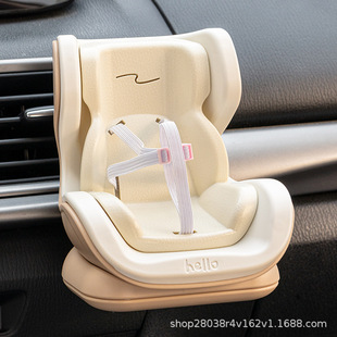 Car Seat Labubu Labubu Safety Seat Vinyl Doll Blind Box Plush Ornament Toy Sitting Party