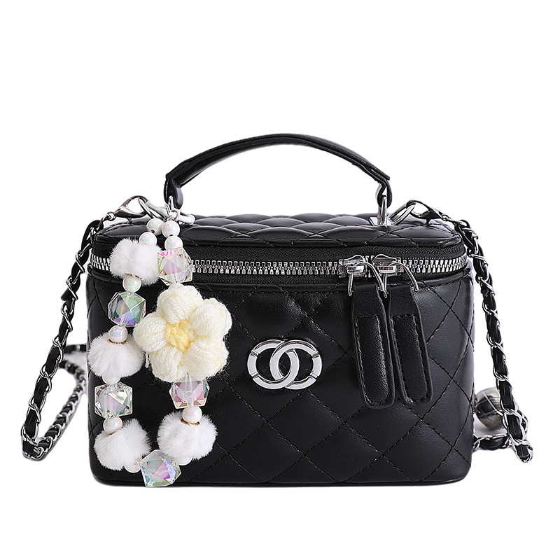 Bolso de venta caliente coreano pequeño Zhongling caja de mano bolso pequeño nuevo estilo de alta calidad humedad moda cadena mochila