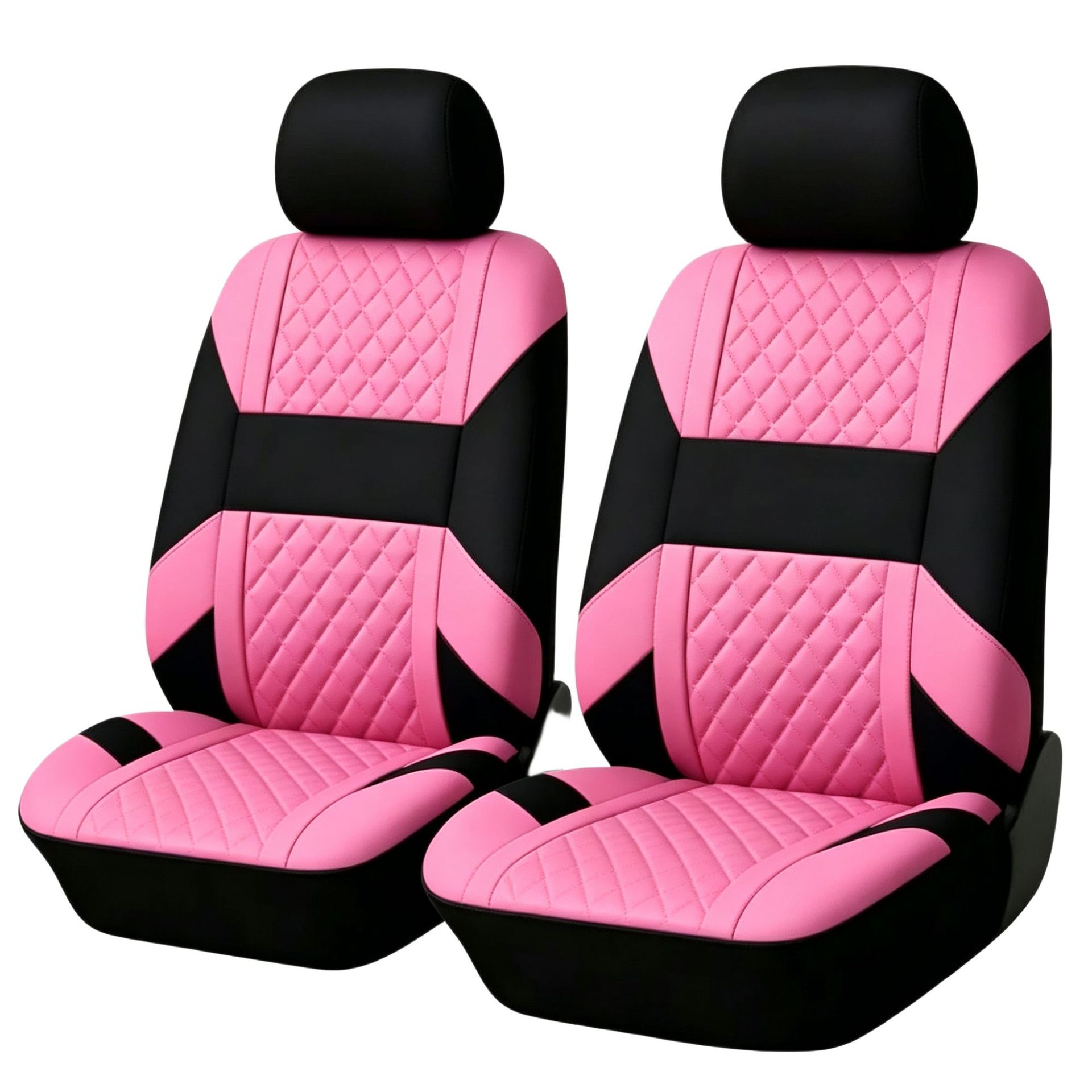 Manufacturer's universal car seat cover 3D horizontal stripe diamond pattern 9-piece set for five seats, suitable for cross-border e-commerce platforms like TEMU and Amazon