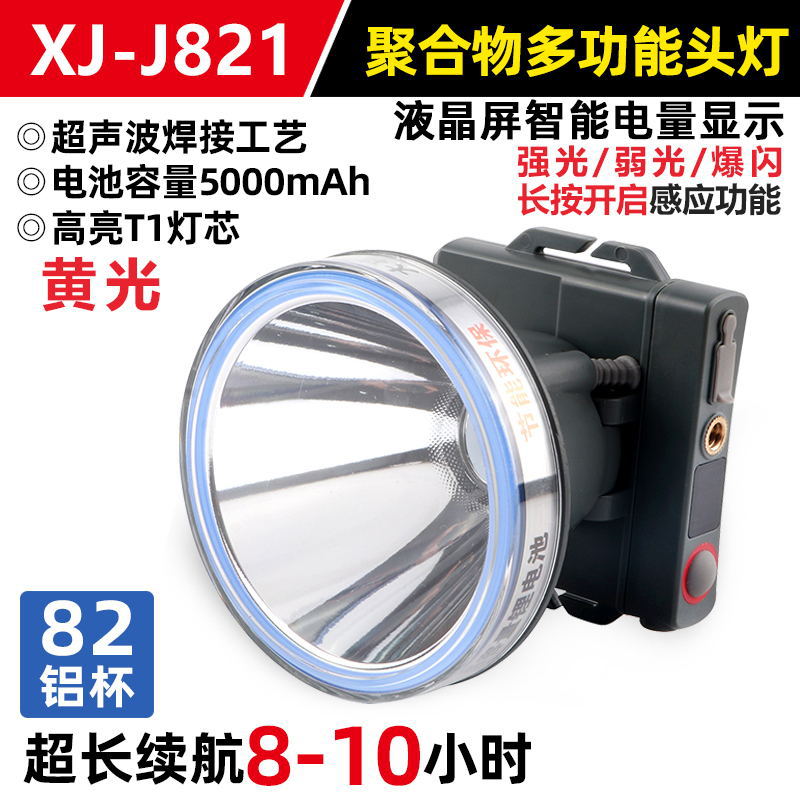 Linterna frontal LED súper brillante, linterna frontal de luz potente, venta al por mayor, para pesca nocturna, exterior, impermeable, lámpara de minero, linterna frontal