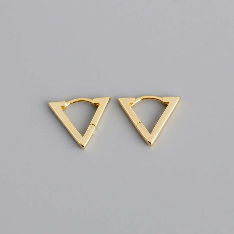 simple triangle copper ear clip wholesale Nihaojewelrypicture8
