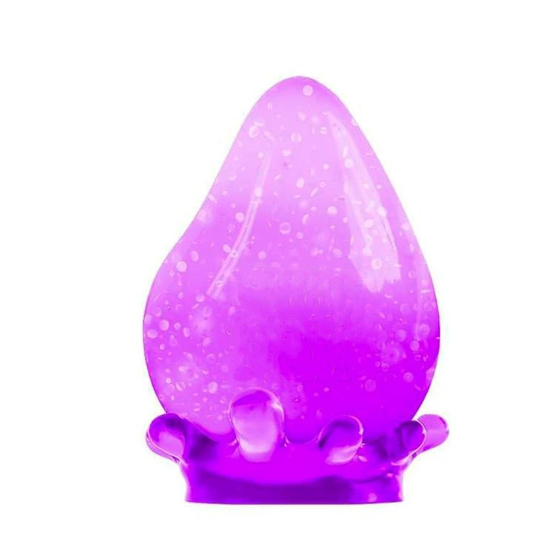 Сенсорная игрушка «Капля» NEEDOH SENSOY, мягкая ТПР, 4 цвета (синий/розовый/фиолетовый/оранжевый)