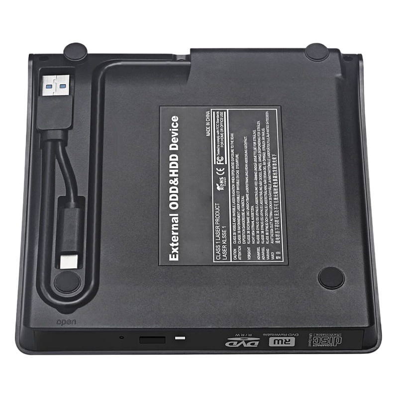 Прямые поставки с завода: универсальный оптический привод 3.0 USB и Type-C, записывающее устройство DVD и Blu-ray.