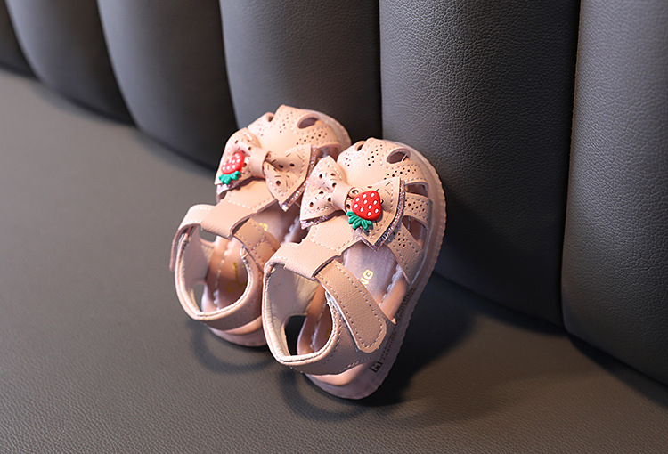 Sommersandalen für Babys im Alter von 0–1–2 Jahren, Prinzessinnen-Sandalen mit weicher Sohle, rutschfeste Mädchenschuhe, Kleinkinderschuhe_voghion.com