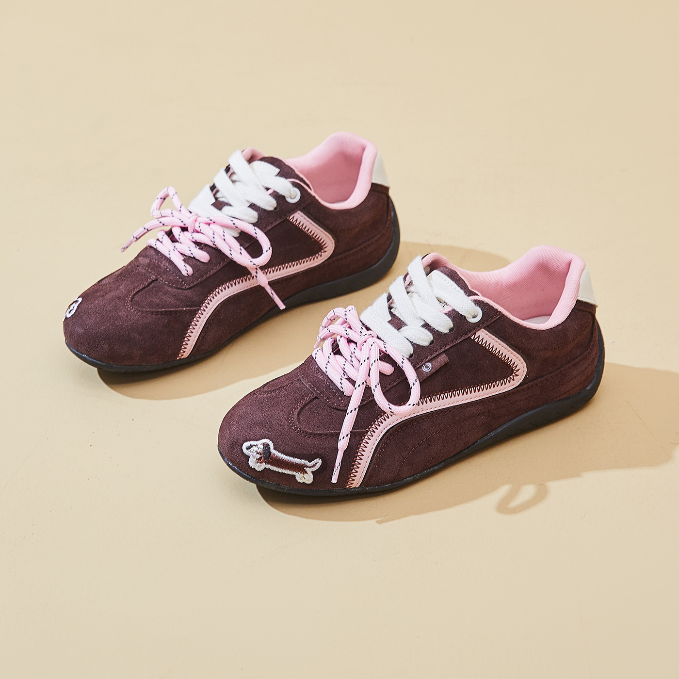 European Influencer-Style Women's Sneakers Ins Trend 2025 Summer New Korean Fashion Trendy Thick-Soled Sports Shoes