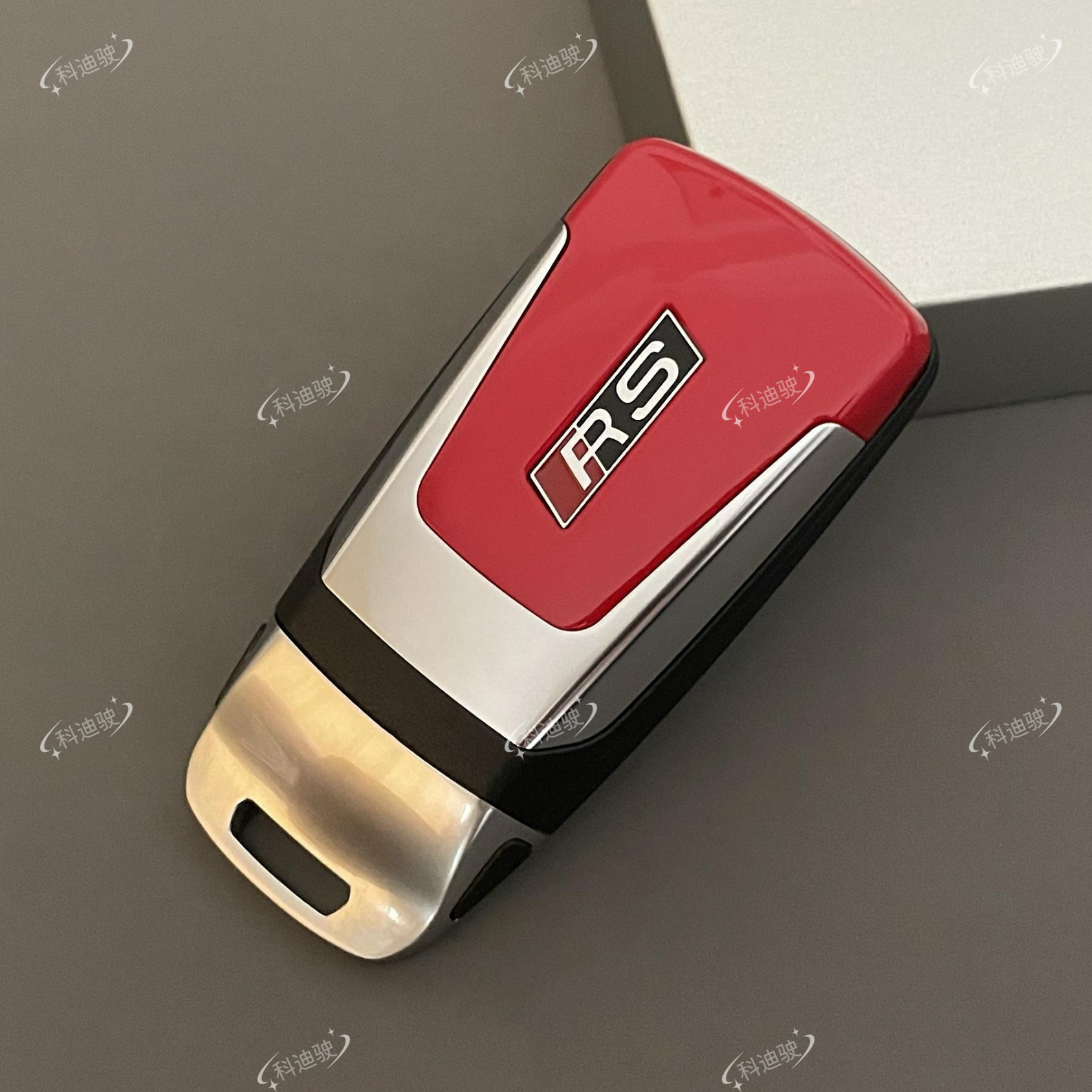 New Audi A4L A5 Q5L Q7 Tt Original Key Upgrade Rs S Key Piano Black Red White Back Cover Shell
