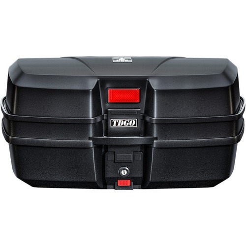 Motorcycle tail box large capacity universal toolbox step for electric bike tail box detachable modification