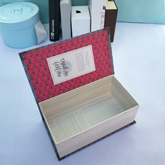 Cross-border magnetic flip book-shaped box, fake book paper box, unisex anti-odor anti-dust sock gift box