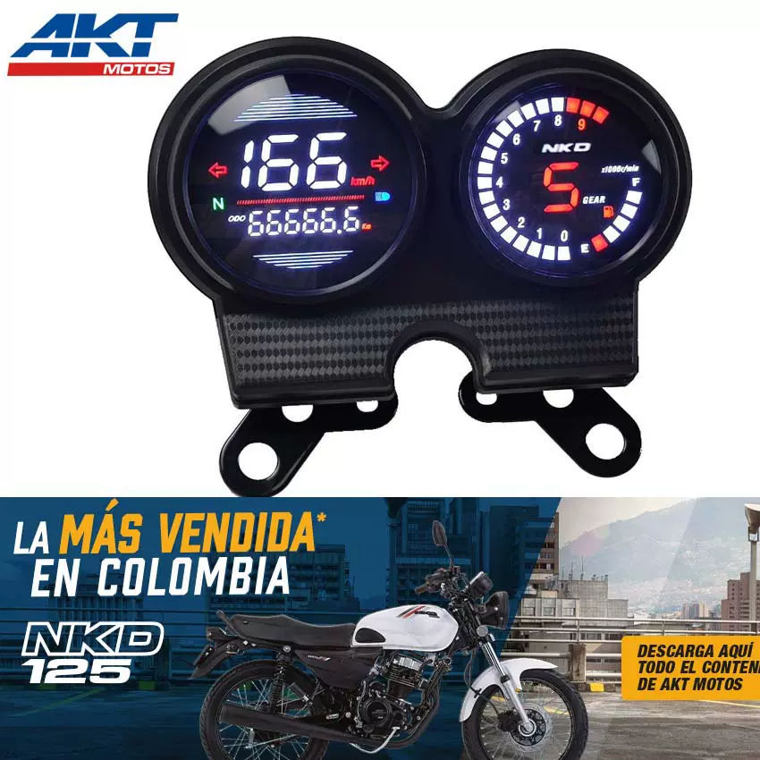 NKD150 AKT摩托车FT150 DT110 workman125码表sapucai150电子仪表