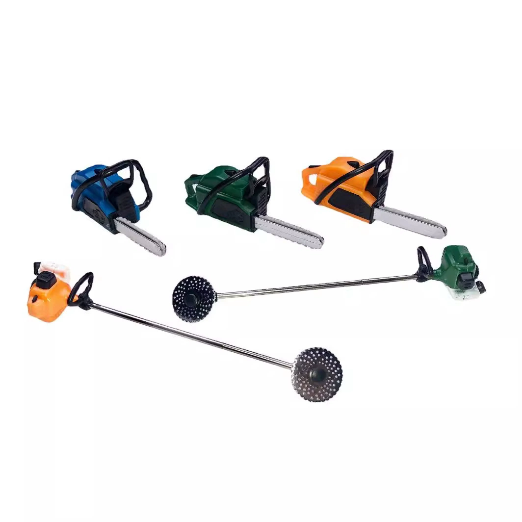 1:12 Кукольный домик Мини-бензопила Газонокосилка Еда Игра Миниатюрное украшение сцены