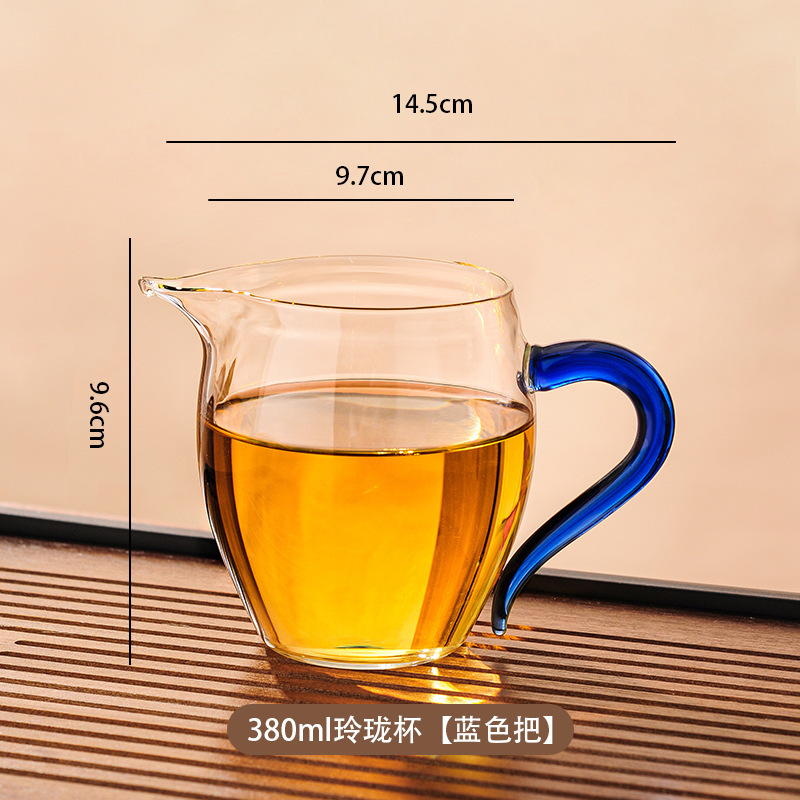 批发日式高硼硅玻璃公道杯加厚透明耐热泡茶分茶器大号功夫茶具|undefined