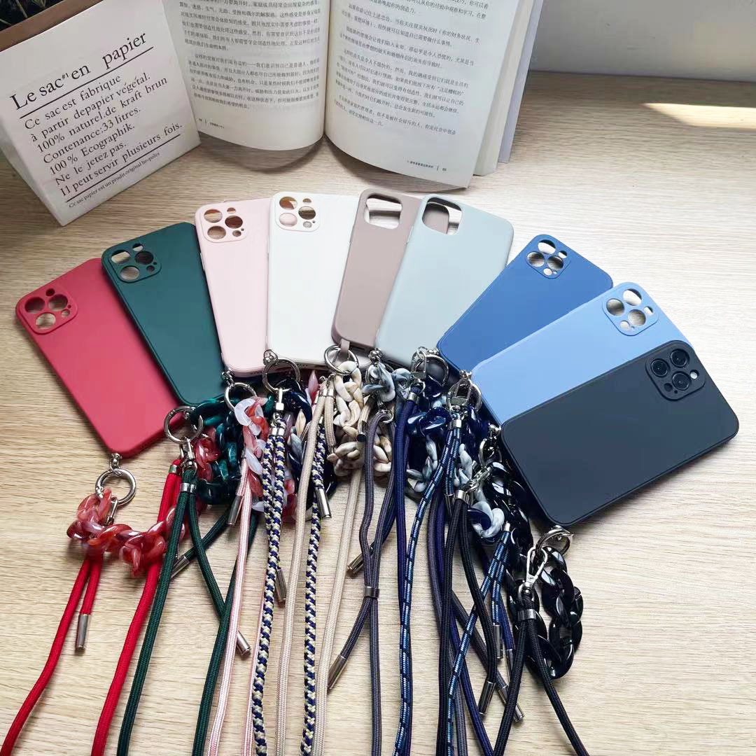 Vintage Style Solid Color Tpu   Phone Cases display picture 1
