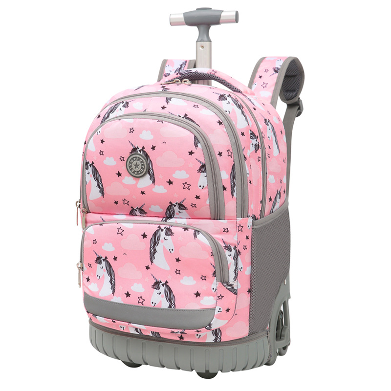 Mochila para estudiantes, nuevo estilo 2021, mochila para niños y niñas, bolsa de viaje de doble uso y reducción de carga