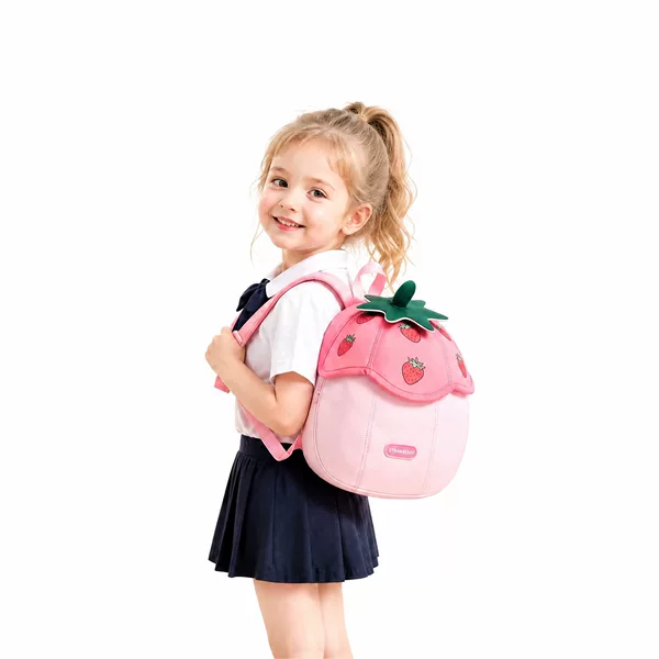 Trendy Cute Children's Backpack 2025 Cute Boys and Girls Casual Travel Small Backpack Soft Cute Fruit Baby Fashionable Backpack