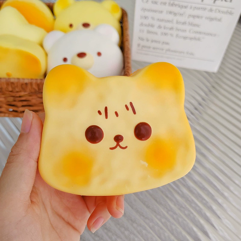 Slime, toy, bread, toast, anti-stress