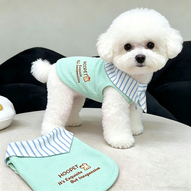 Chaleco de verano para perro estilo universitario transpirable_voghion.com