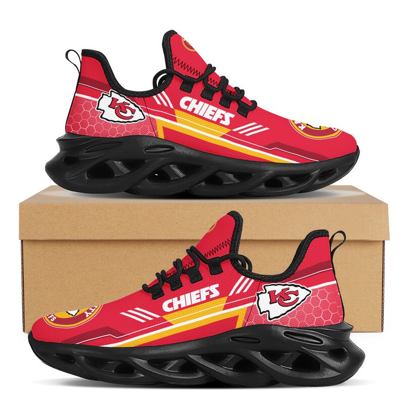 Independent Station New NFL Team Kansas City Chiefs Sneakers Black Sole Sports Casual Shoes Blade Shoes Appliquable Independent Station New NFL Team Kansas City Chiefs Sneakers Black Sole Sports Casual Shoes Blade Shoes Appliquable