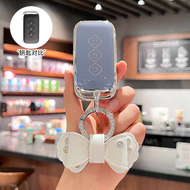 [Wuling D 모델] 실버 엣지 블루 + 화이트 리본